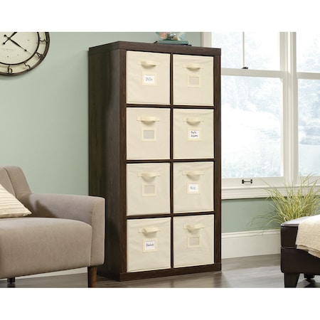 Sauder Stow-Away 8-cube Organizer So , Versatile design creates multiple storage solutions 421547